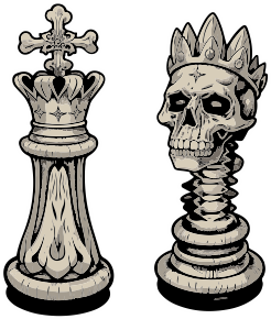 Женская футболка Король и ферзя 2