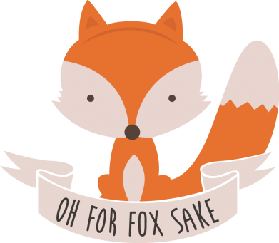 Шеврон круглый Of for fox sake 2