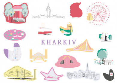 Футболка для собаки Харків стікерпак 2