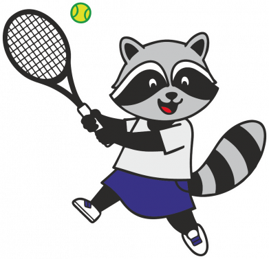 Шапка на флисе Енотка-Теннисистка или Королева корта 2