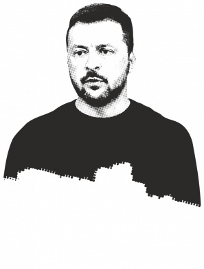 Чоловіча футболка Stedman Наш президент не диктатор. 2