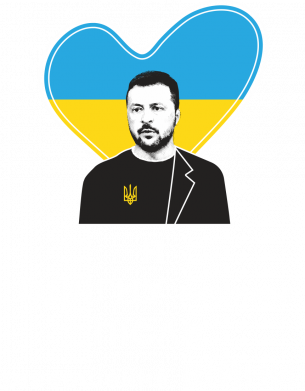 Детская футболка Зеленский и надпись Я одену костюм после завершения войны 2