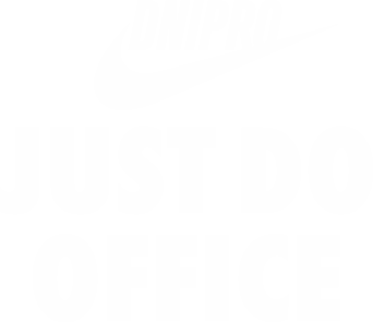 Женская футболка Днепр: JUST DO OFFICE 2