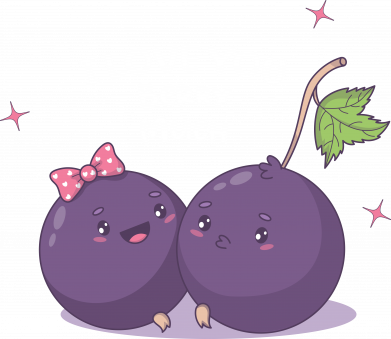 Женская футболка I love you Влюбленная пара ягод 2