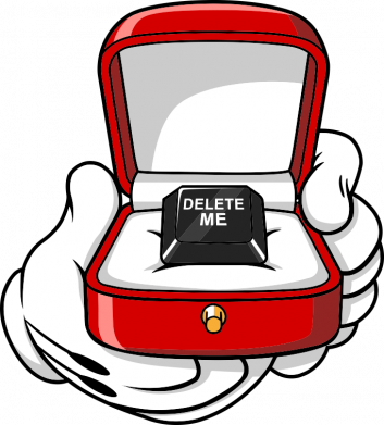 Мужская футболка Stedman удалите меня 2