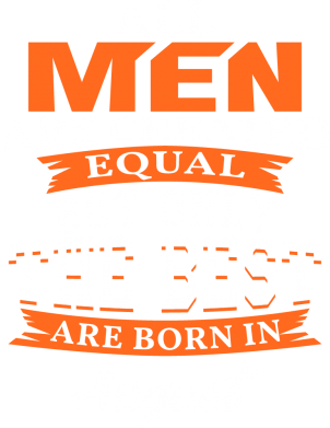 Майка-тельняшка The best men are born in August 2