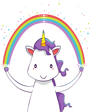 Принт Кружка двухцветная 180ml Unicorn, Фото № 2 - FATLINE