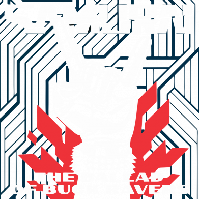 Шеврон круглый Samurai - The ballad of buck ravers 2