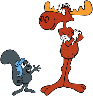 Детская футболка Рокки и Бульвинкль 2