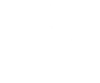 Принт Дитяча футболка I like to party and by party I mean read books, Фото № 2 - FATLINE