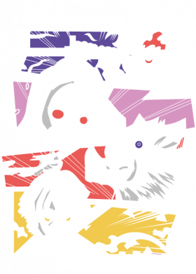 Полотенце 50х100 см Клинок, рассекающий демонов. 2