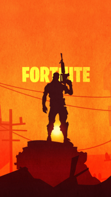 Чехол из раздела Fortnite Fortnite minimalist silhouettes для Samsung A53 5G 2