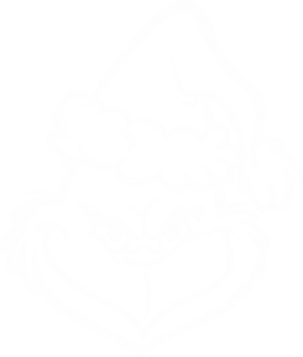 Принт Худи оверсайз Сolor Grinch, Фото № 2 - FATLINE