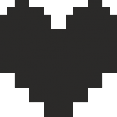 Принт Коврик для мыши Undertale heart, Фото № 2 - FATLINE