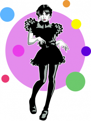 Чоловіча футболка Stedman Венсдей Аддамс 2