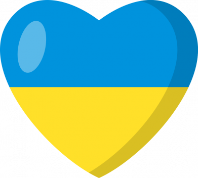 Жіноча футболка Серце з прапором України 2