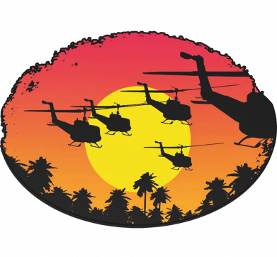 Мужская футболка Stedman I love the smell napalm, in the morning 2