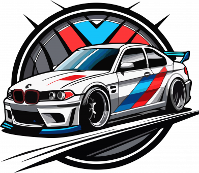 Пляшка металева Dynamic BMW art design 2