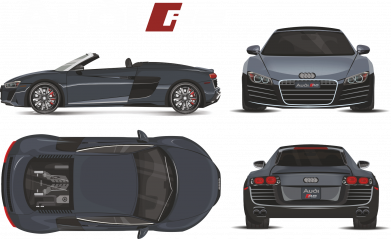 Чехол из раздела Audi Audi R8 для Xiaomi Redmi Note 11 2