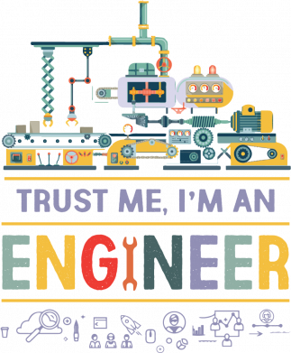 Чоловічі шорти Trust me, i'm an engineer 2