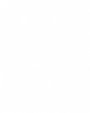 Принт Блокнот двухцветный Staying alive with coffee, Фото № 2 - FATLINE