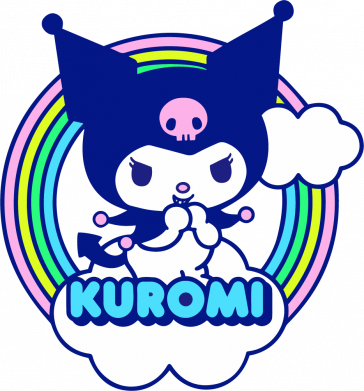 Дитяча футболка Kuromi Rainbow 2