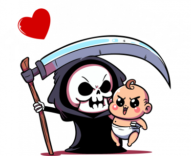 Кепка-тракер тай-дай я люблю людей ( чорный юмор) 2