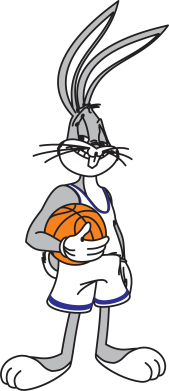 Мужская футболка Stedman Бакс Банни Баскетболист 2