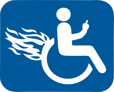 Повербанк 20000 mAh Air Швидка людина з інвалідністю 2