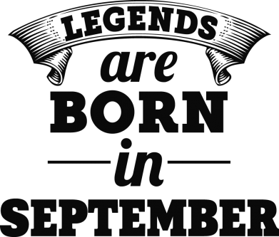 Дитячий бодік Legends are born in September 2