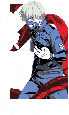 Чоловіча футболка Gildan Kaneki art 2