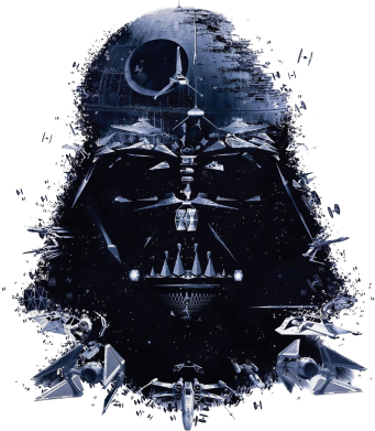 Мужская футболка Stedman Darth Vader Space 2