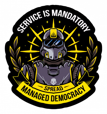 Женская футболка Managed Democracy 2