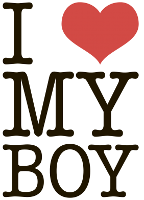 Кружка двухцветная 320ml I love my 2