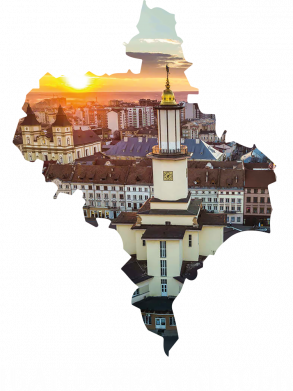 Значок Місто Івано-Франківськ 2