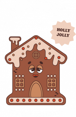 Дитяча футболка Милий імбирний пряник будинок 2