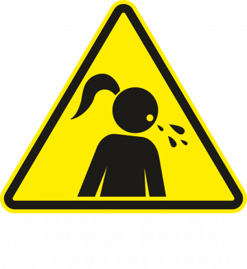 Принт Футболка оверсайз FATLINE Hawk Tuah знак, Фото № 2 - FATLINE