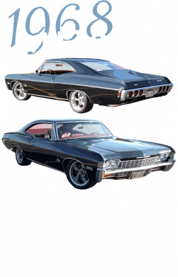 Жіноча футболка Шевроле імпала 1968 2