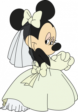 Minnie Mouse Bride