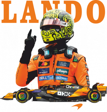 Принт Чохол для Huawei P Smart Plus 2018 Lando Norris, Фото № 2 - FATLINE