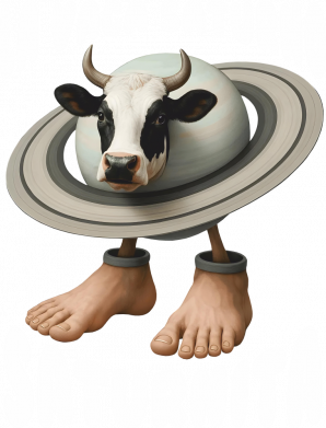Мужская футболка Stedman La Vaca Saturno Saturnita 2