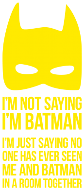 Чоловіча футболка Gildan I'm not saying i'm batman 2