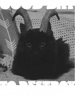 Принт Цветной фартук Good Day to Destroy the World, Фото № 2 - FATLINE