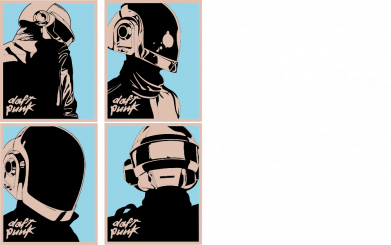 Футболка оверсайз FATLINE Daft Punk Duo 2