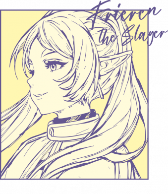 Женская футболка Frieren Anime Art 2