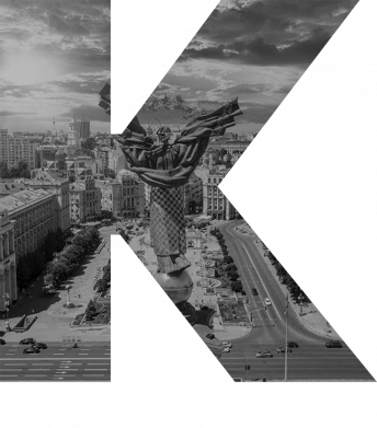 Кепка-тракер премиум Kyiv Black & White 2