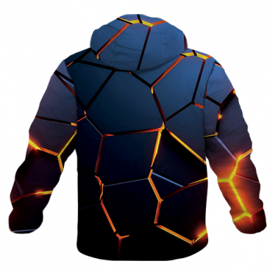 3D куртка унисекс Cracked Blocks 2