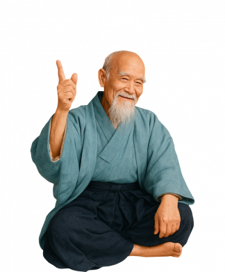 Кепка-тракер тай-дай Морихей Уэсиба мем покайтесь братья 2