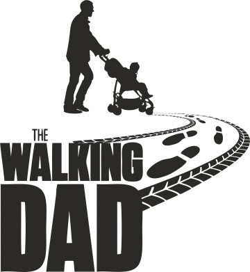 Кружка 320ml The walking dad 2