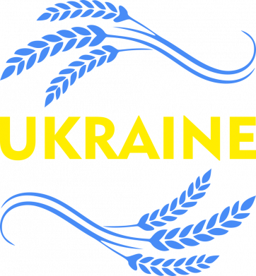Кружка з блискітами 320 мл Ukraine з колосками пшениці 2